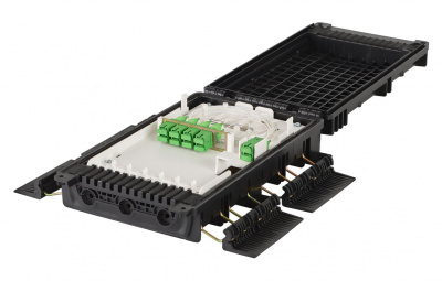 Муфта-кросс МКО-П2/С09-2/4SC-1PLC8-SC/APC-12SC-10SC/APC-1SC/APC ССД