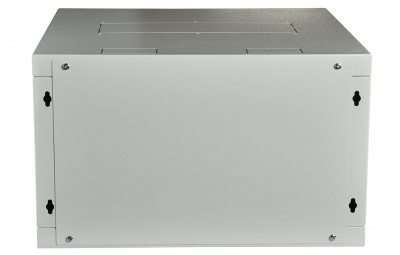 Шкаф телекоммуникационный настенный разборный 19”,9U(600x350), ШТ-НСр-9U-600-350-П дверь перфорированная ССД
