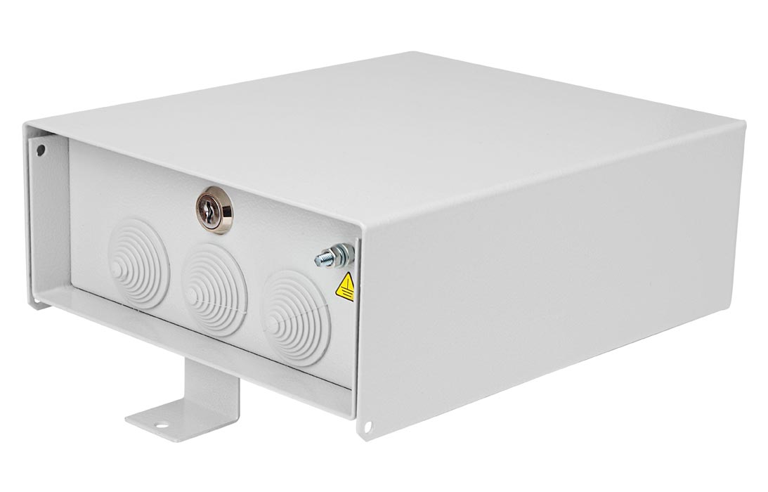 Ящик кабельный ЯК-ПМ-20/10, 1 плинт ПВТ с винтовой клеммой ССД