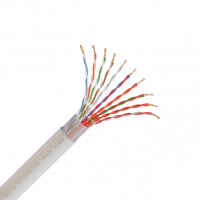 Кабель NetLink NL-CU UTP 10PR 24AWG CAT5 305м. белый внутренний