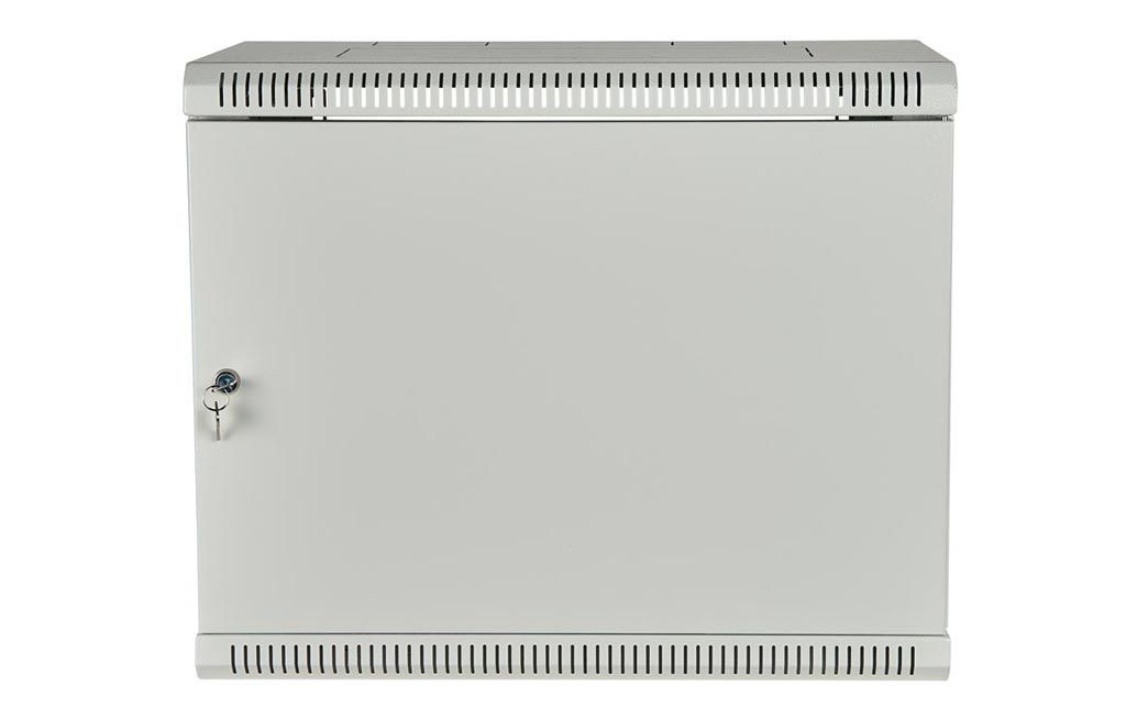 Шкаф телекоммуникационный настенный сварной 19”,12U(600x600), ШТ-НСс-12U-600-600-М дверь металл ССД