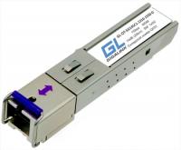Модуль SFP WDM GIGALINK GL-OT-SG14SC1-1310-1550-D, 1Гбит/c, SM, SC, DDM, 14 дБ, до 20 км, BX