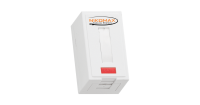 Корпус настенной розетки NMC-MB1P-ST-WT, 1 порт
