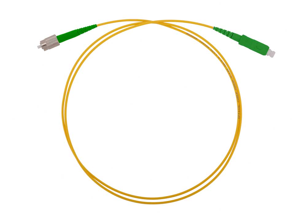 Шнур ШОС-SM/2.0   мм-FC/APC-SC/APC-1.0  м ССД HS