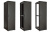 Шкаф телекоммуникационный напольный 19",18U(800x800), ШТ-НП-М-18U-800-800-С-Ч, передняя дверь стекло, черный ССД