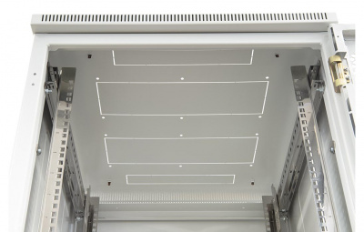 Шкаф телекоммуникационный напольный 19",18U(600x800), ШТ-НП-18U-600-800-П, передняя дверь перфорированная ССД